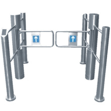 High quality swing gate/Supermarket mechanical swing gate/Stainless steel swing gate